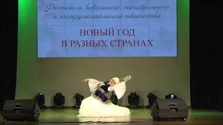 Асылгуль Карыбаева - казахский танец Ак-ку. Фестиваль. ТПУ - 2018