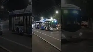 БКМ 32100D, б/н 7038 маршрут №10А на проспекте Маршала Жукова