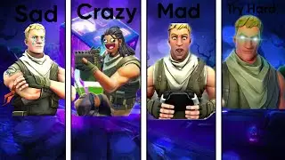 Best of Each Fortnite Clips (Happy, Sad, Mad, Try Hard, Crazy)