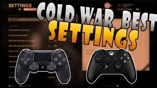 Best Console Settings in Black Ops Cold War | Best XBOX & PS4 Controller Settings in Cold War