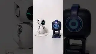 EMO Robot meets Eilik Silver!!😆