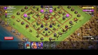Clash of clan 10th 3 star attack💪💪💪