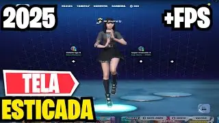 COMO USAR TELA ESTICADA NO FORTNITE EM 2025 (SEM APLICATIVOS) - Fortnite