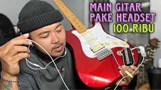 Bisa Main Gitar Pake Headset Pake Alat Ini! Cuma 100 Ribu! Review Ampli Headphone Gitar Joyo