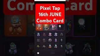 16 June | Pixel Tap daily combo | pixelverse daily combo | pixelverse airdrop 