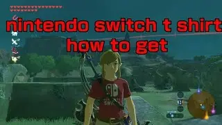 Zelda breath of the wild dlc: how to get Nintendo switch shirt.