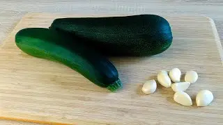 Как быстро приготовить ПИКАНТНЫЕ КАБАЧКИ С ЧЕСНОКОМ