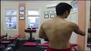 Latihan Super V SHAPE  Muscle Mind Connection & Form untuk otot sayap (advance trick)