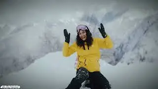 Snowboard at the mountain !! Cinematic short film !!