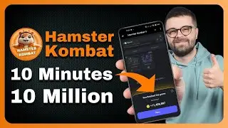 10 Million Coins in 10 Minutes Reach Level 10 Fast | Hamster Kombat Strategy