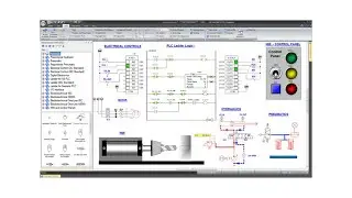 PLC program in automation studio