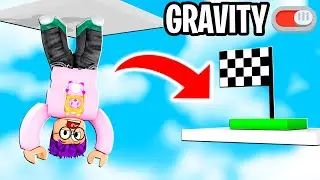 Can We Beat This ZERO GRAVITY ROBLOX OBBY?! (WE GOT SO DIZZY!)