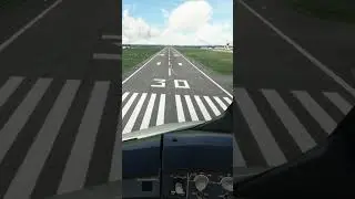 Airbus A320 Cockpit View Landing into Cardiff, Wales - Microsoft Flight Simulator 2020