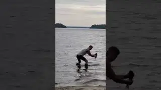 РУКАМИ ПОЙМАЛ РЫБУ