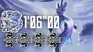 Insane 4P Bow Speedrun: Wind Serpent Ibushi Obliterated in 1'06"00 - MHRise Sunbreak Retribution