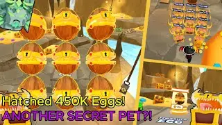 I hatched *450K* Treasure Eggs to get a *SECRET* pet! | Pet World | Roblox