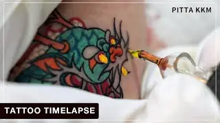 Dragon Tattoo Time lapse - PittaKKM