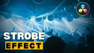 STROBE EFFECT REVEALED in Davinci Resolve Tutorial 2024!