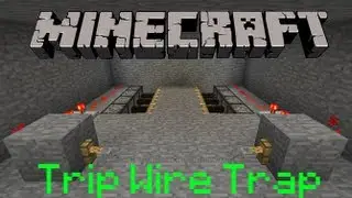 Minecraft: How To Make a Trip Wire Trap