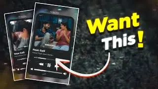 How To Create Music Card Edit..| I phone 🍎|