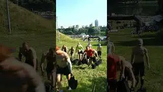 Забег с препятствиями в Минске 