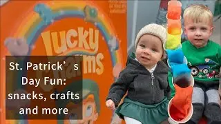 A day in the life: St. Patrick’s Day Fun| Mom, 3-year-old and infant | Dayton Family