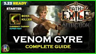 [PoE 3.23] LEAGUE STARTER  - VENOM GYRE DEADEYE - PATH OF EXILE AFFLICTION - POE BUILDS