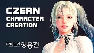 Mabinogi: Heroes (Vindictus) - Czern Character Creation (Test Server) - F2P - PC - KR
