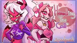 HEEDING THE CALL-Speedpaint (Helluva Boss/Villanos)