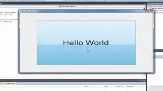 Hello World Program in Visual Basic