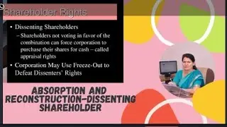 Dissenting Shareholders:Accounting Treatment