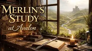 Merlin’s Study at Avalon | Celtic Medieval Ambience & Original Music