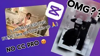 HOW TO EDIT ON CAPCUT (my style)