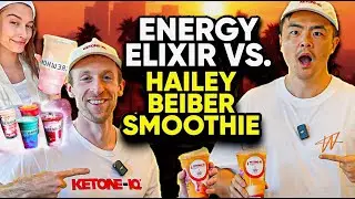Ketone-IQ CEO and I made a better smoothie than Hailey Bieber and crush an intense track run workout