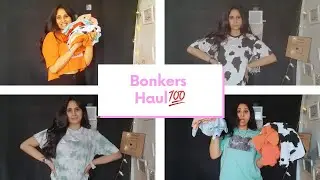 Bonkers haul 🎀| Affordable T-shirt collection |Honest review💯💯