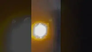 Светодиодная фара с режимом стробоскопа желтый/белый