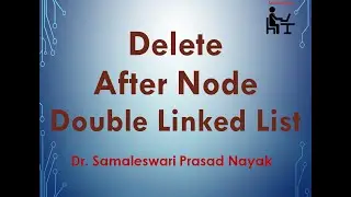 58. Delete after a given node in double linked list