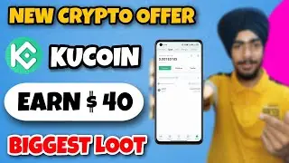 2 New Crypto offer | Kucoin exchange offer | Bibox loot Offer | Earn $40 🤑