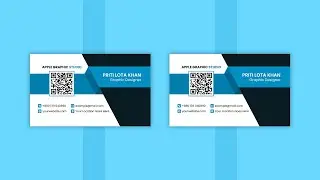 3D Business Card Design | Photoshop Tutorial