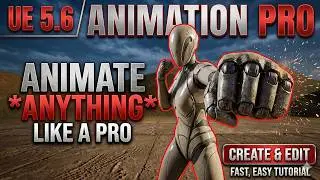 UE 5.6 Animation: Bake & Edit Poses Like a Pro