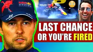 Red Bull's Message to Sergio Perez after Crashing Again 🔁 F1 News