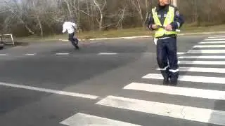 ДК ЛУГАНСК И ГАИШНИК ЛГ 0442 ИСПУГАЛСЯ И ОТПУСТИЛ