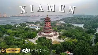 Xiamen 🇨🇳 | Northern Part | Spring 2024 China | 4K Drone Video