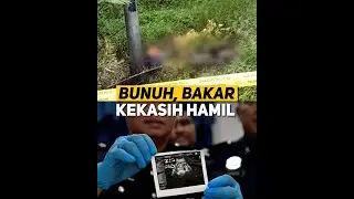 Teman lelaki bunuh, bakar kekasih hamil