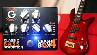 Genzler Amplification - Crash Box 4 - Classic Bass Distortion Demo by Nate Navarro
