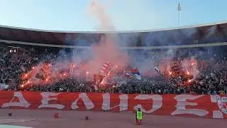 Zvezda - Radnicki Nis - bakljada