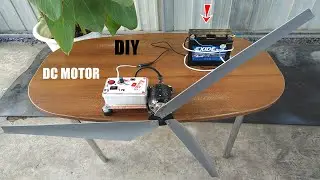 This Big Fan is Crazy Good! | DIY | DC Motor | Inventions
