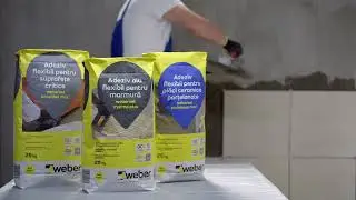 Amenajări ETAPĂ cu ETAPĂ weberset portelanat max2 15sec