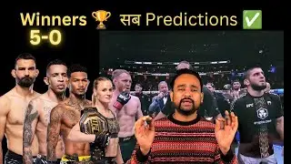 UFC 322 Winners 🏆 All Predictions ✅ Proven Correct