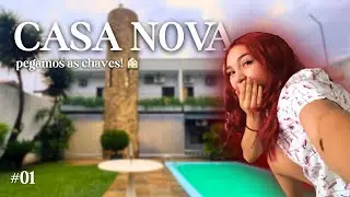 CONHECENDO A CASA NOVA - diário da mudança EP 1